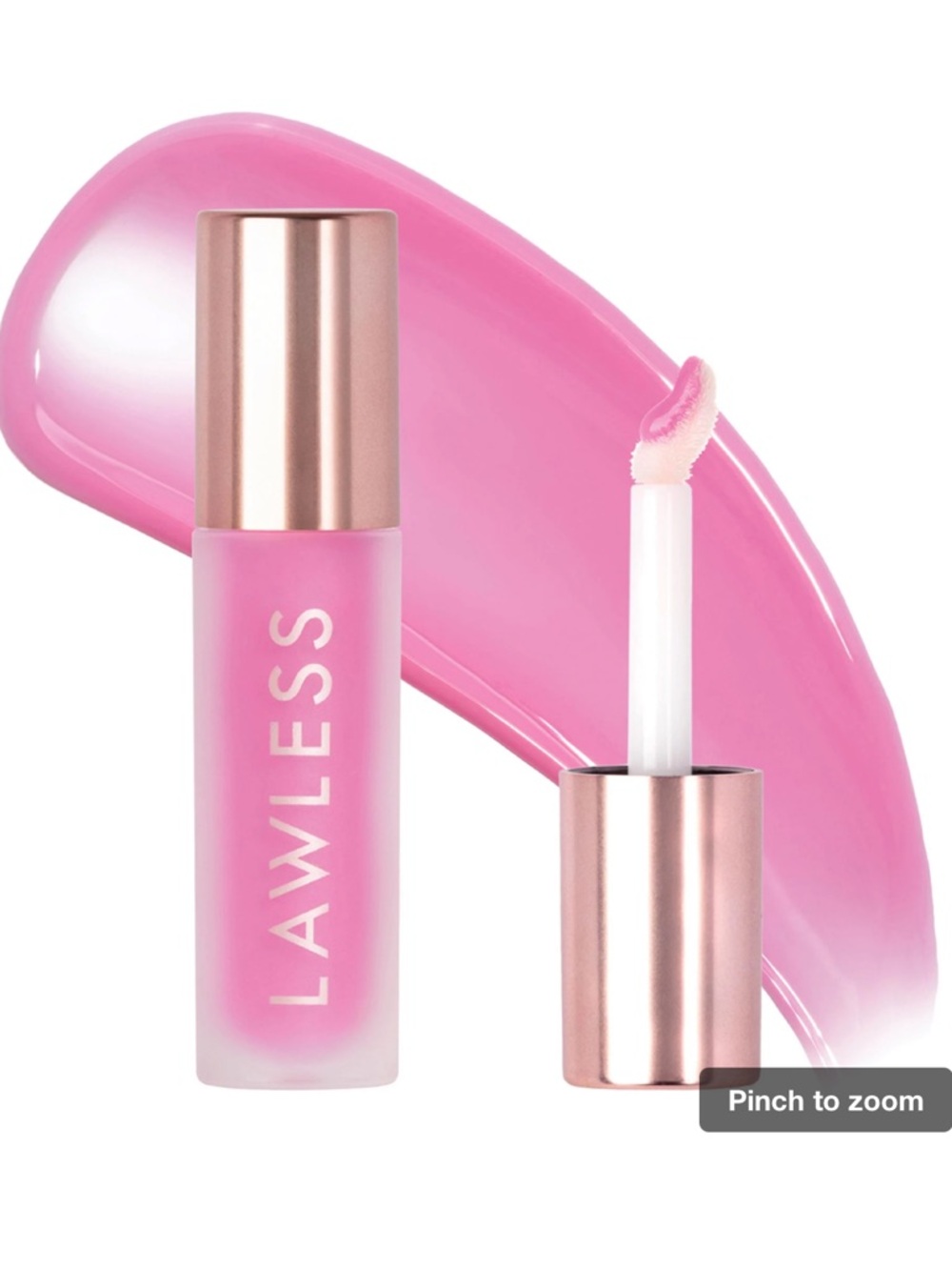 LAWLESS Forget The Filler Lip Plumper Line Smoothing Gloss